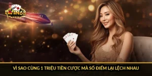 Vì sao cùng 1 triệu tiền cược mà số điểm lại lệch nhau